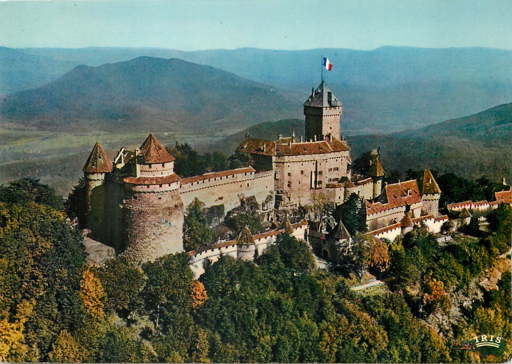 CPM Le Chateau du Haut Koenigsbourg (alt 755 ) Alsace