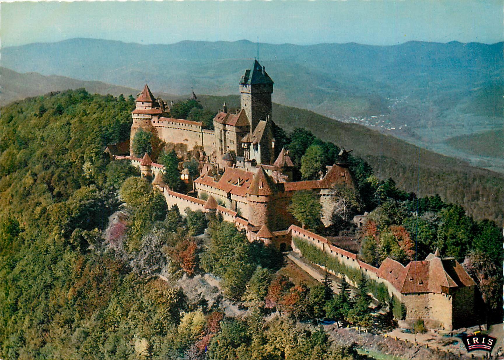 CPM Le Chateau du Haut Koenigsbourg (alt 755 )
