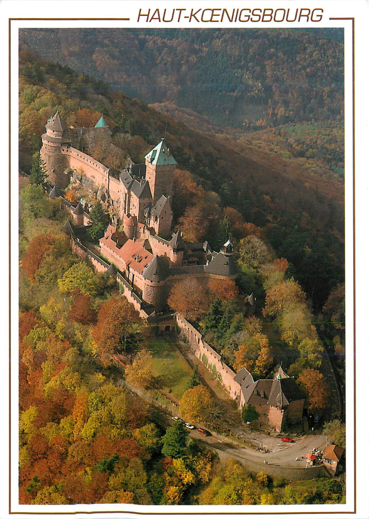 CPM Le Chateau du Haut Koenigsbourg (alt 755 )