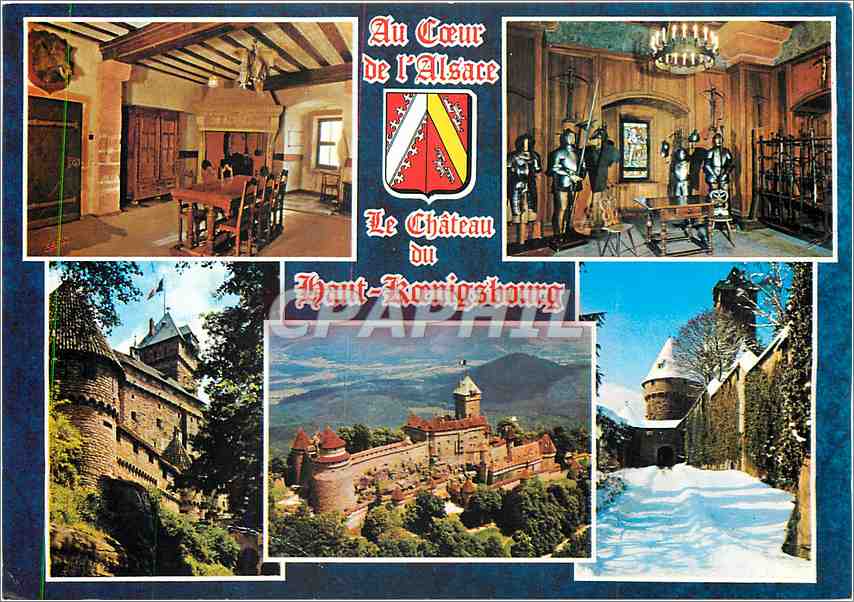 CPM Le Chateau du Haut Koenigsbourg (alt 755 ) (Bas Rhin)