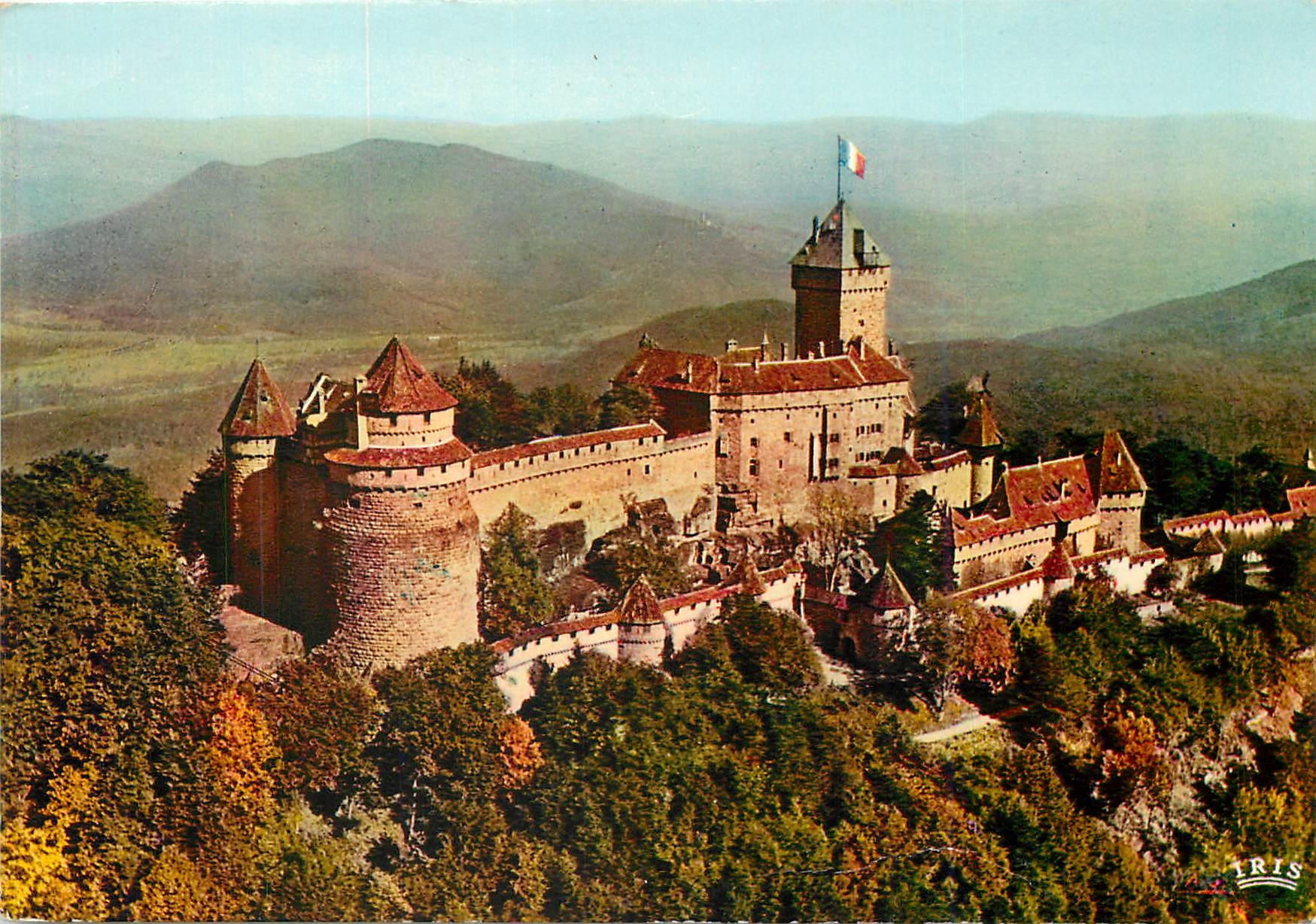 CPM Le Chateau du Haut Koenigsbourg (alt 755 )