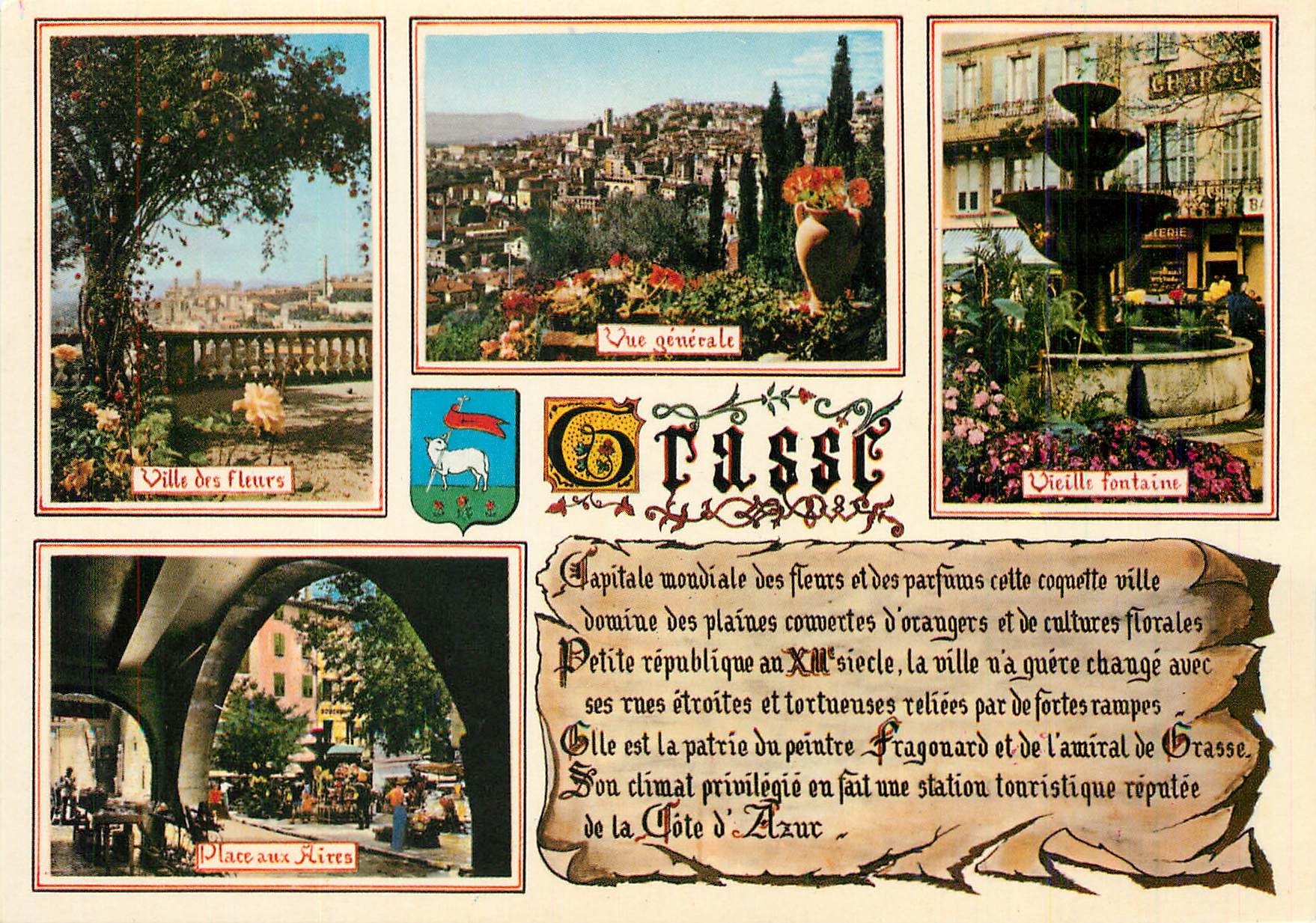 CPM Paysages de France Grasse Alpes Mmes