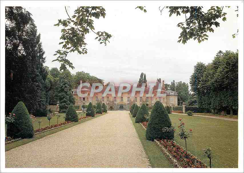 CPM Facade est vue de l'entree Château de Malmaison