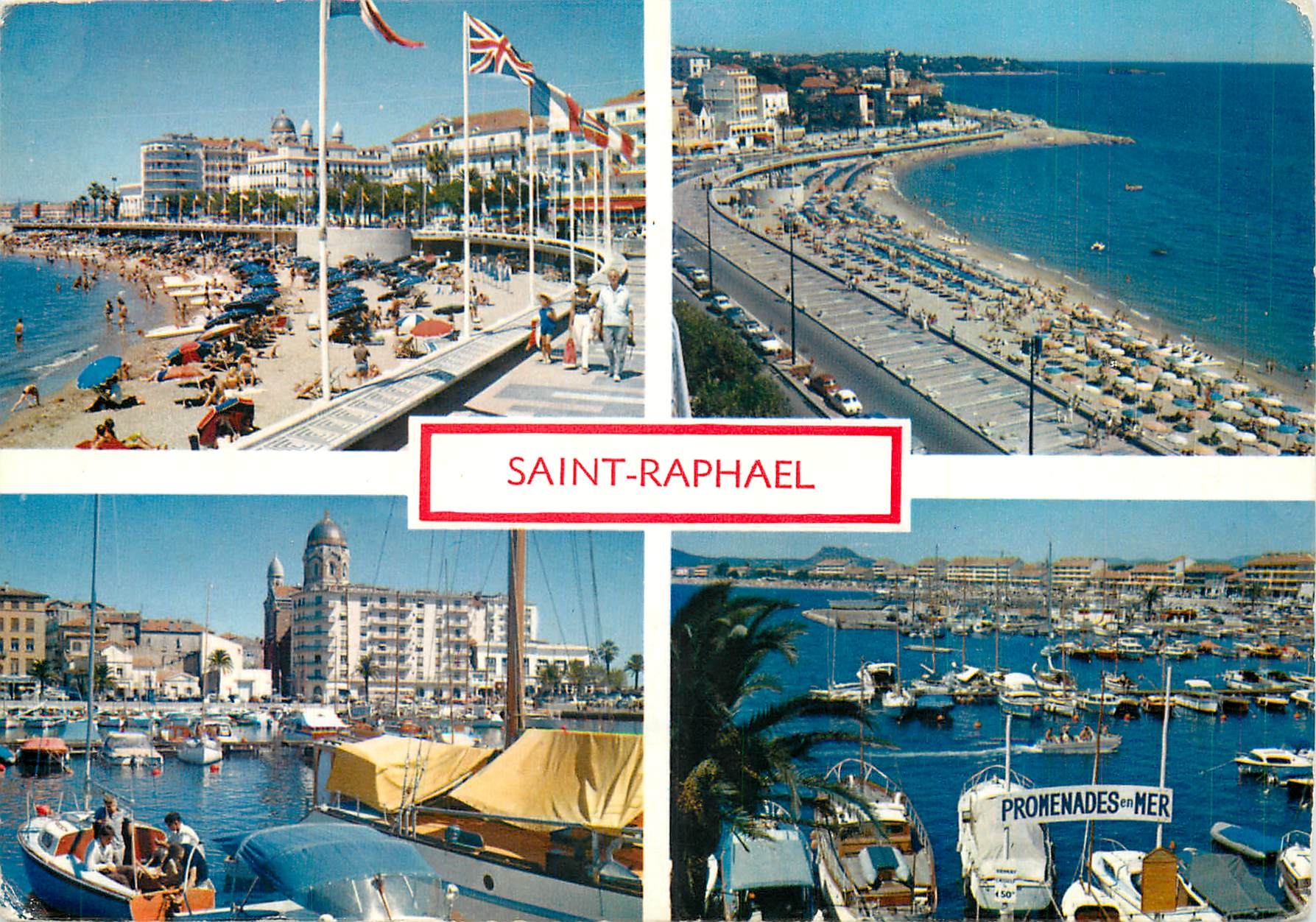 CPM Lumuere et Beaute de la Cote d'Azur Saint Raphael