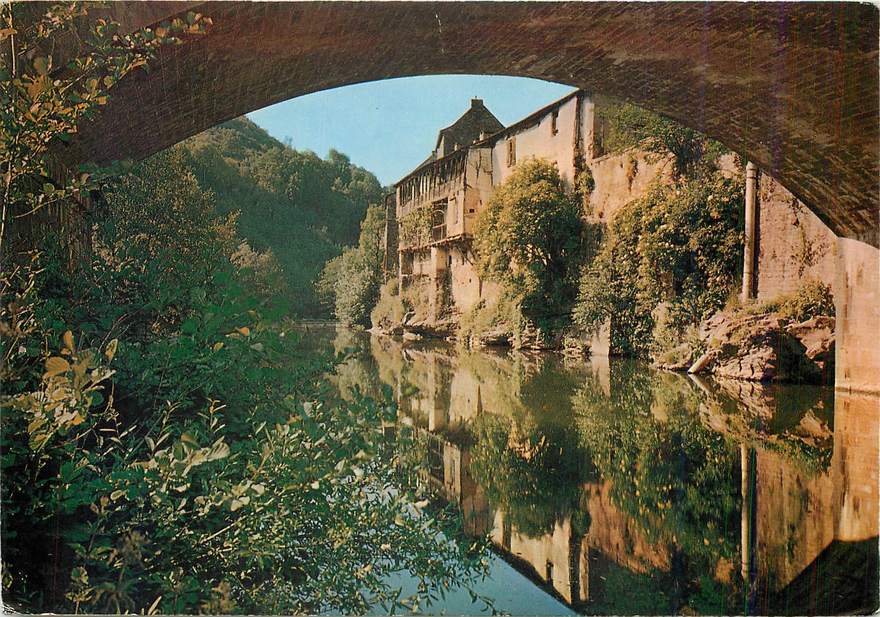 CPM St Sernin sur France (Aveyron) Anciennes tanneries sur le Rance