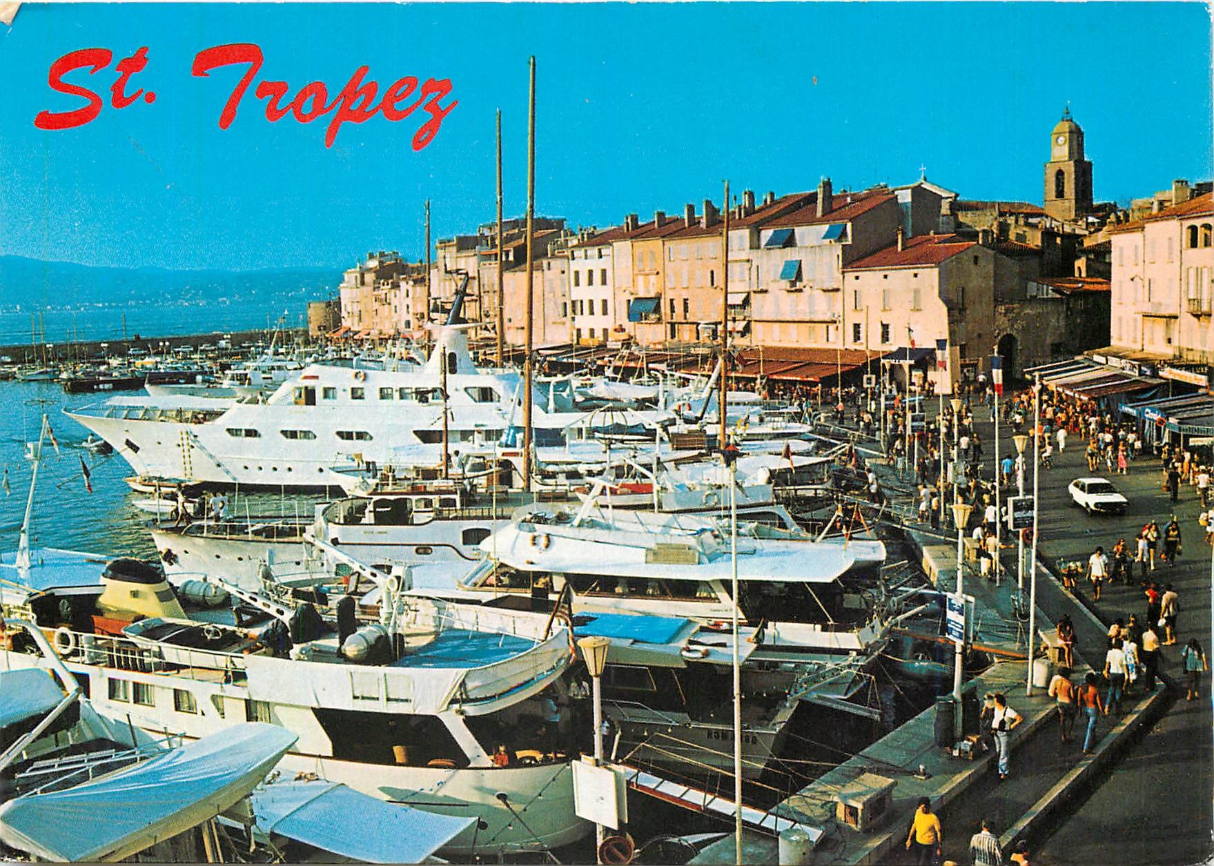 CPM Saint Tropez (Var) Vue generale du Port