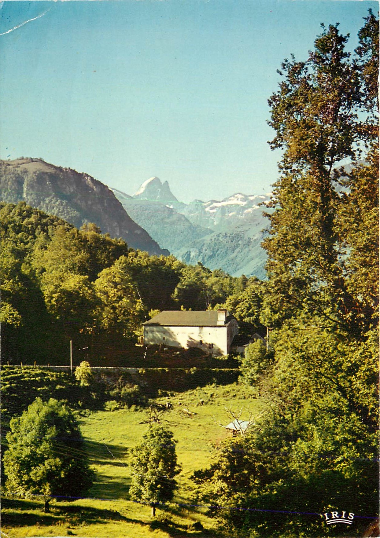 CPM Les Pyrenee la vallee d'Ossau et le Pic du Midi d'Ossau (alt 2885m)