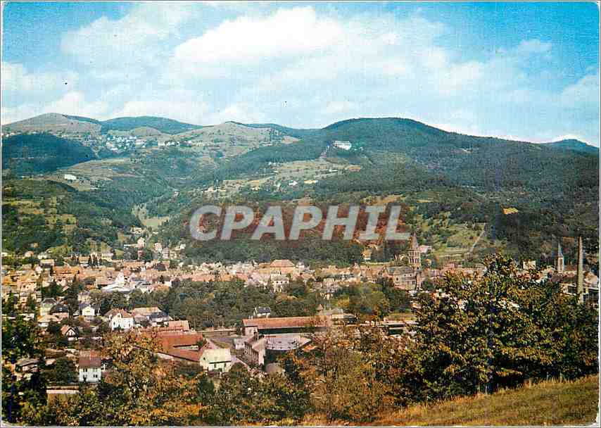 CPM Munster (Ht Rhin) Vue generale avec Haslach et Hohrodberg