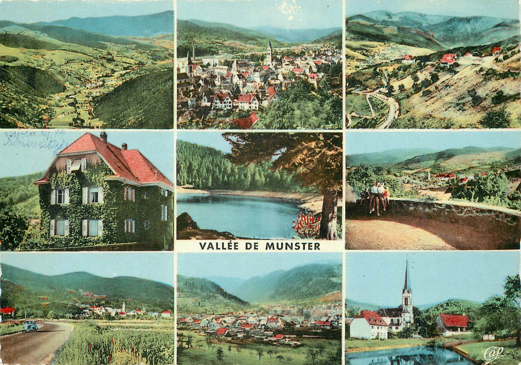 CPM Vallee de Munster La Vallee Munster Hohrodberg Maison du Dr Schweizer a Gunsbach