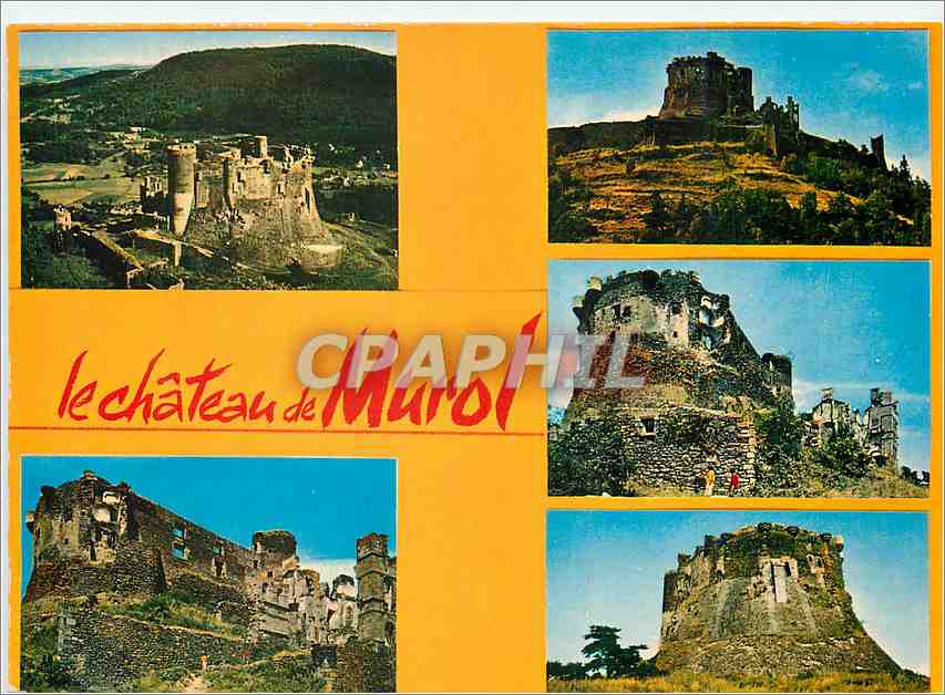 CPM En Auvergne Le chateau de Murol
