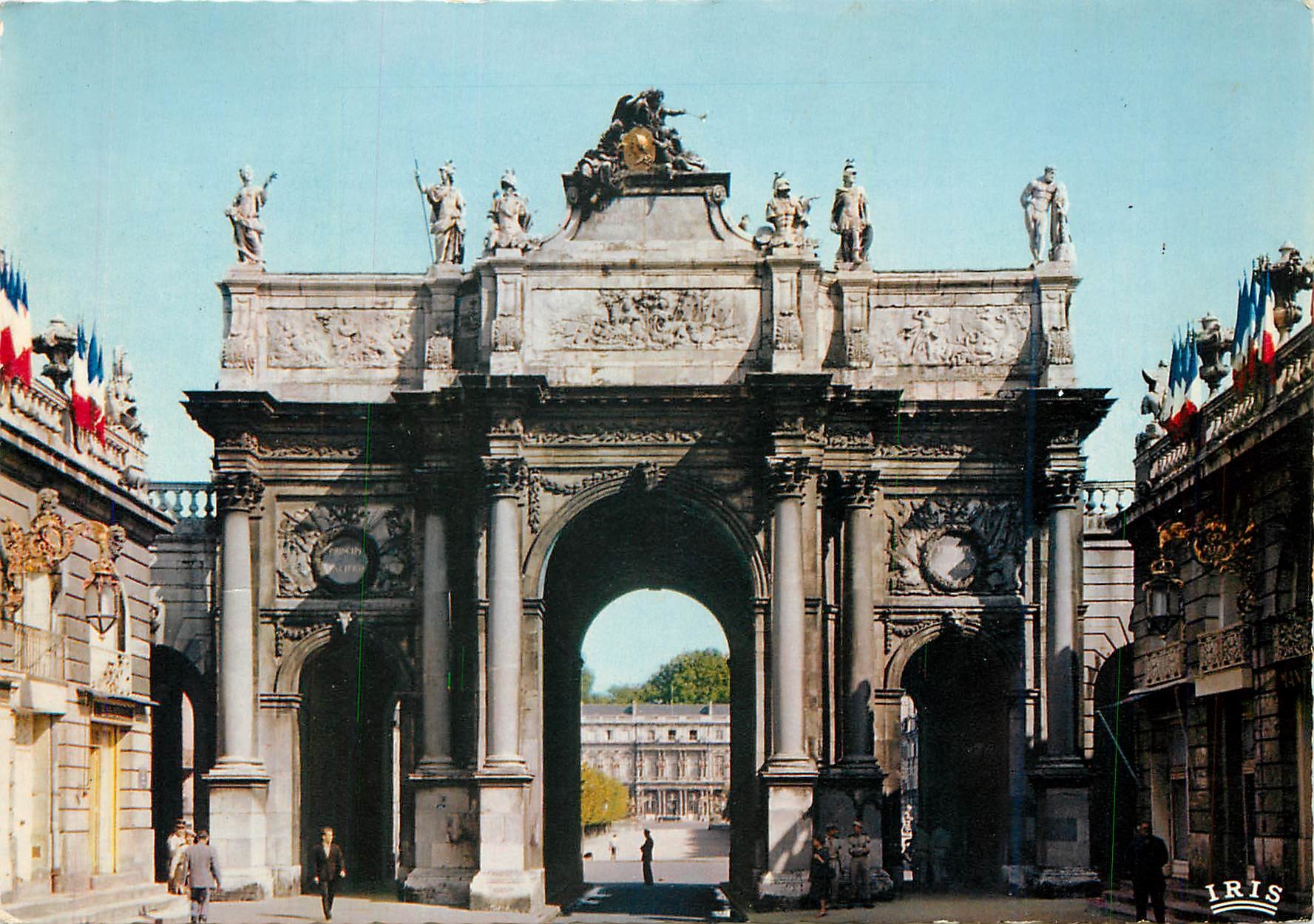 CPM Nancy (Meurthe et Moselle) Arc de Triomphe eleve a la Gloire de Louis XV en 1757