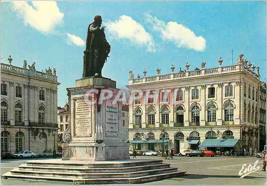 Nancy - Place Stanislas et statue de Stanislas Leszczynski — Éditions Estel
