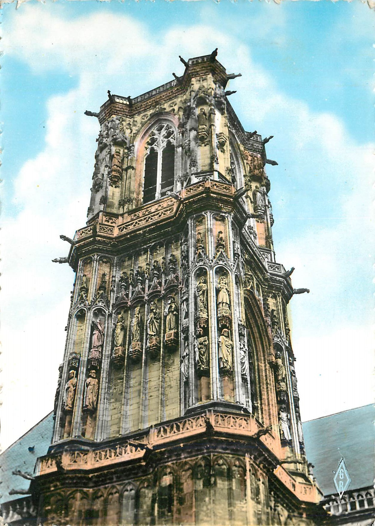 CPM Nevers (Nievre) La Tour de la Cathedrale Saint Cyr (XVIe s)