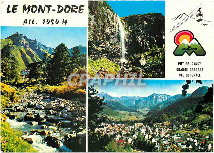 CPM L'Auvergne Touristique