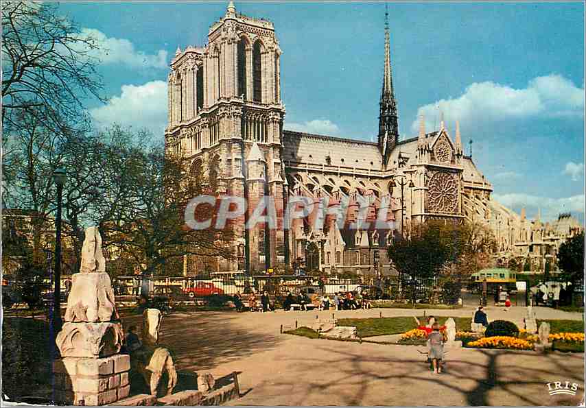 CPM Paris Notre Dame Square Viviani