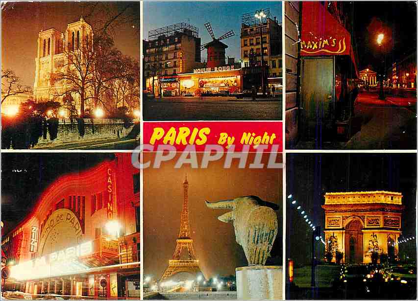 CPM Paris by night