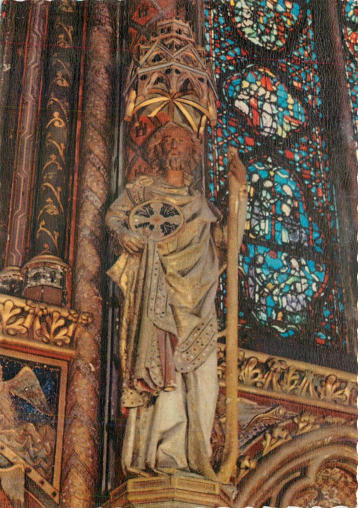 CPM Paris la Sainte Chapelle du Palais (XIIIe s) chapelle