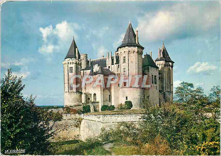 CPM Saumur (Maine et Loire) le chateau fin du XIVe