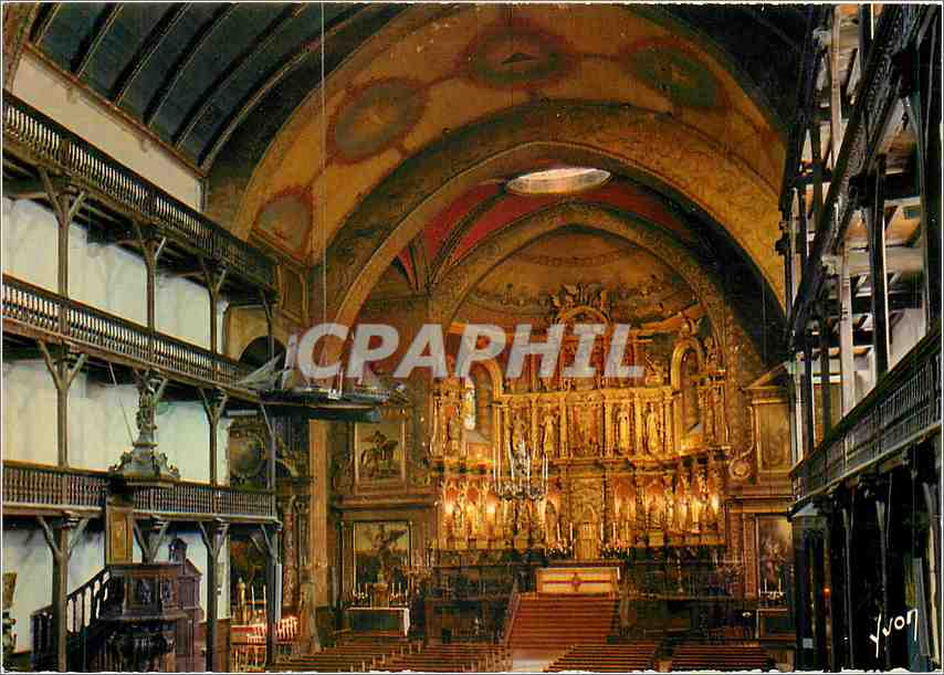 CPM Saint Jean de Luz (P Atl) Interieur de l'Eglise Saint Jean Baptiste