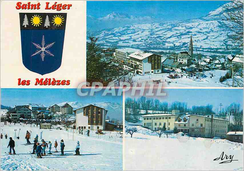 Saint Léger — les Mélèzes — Édition TARDY - Recto