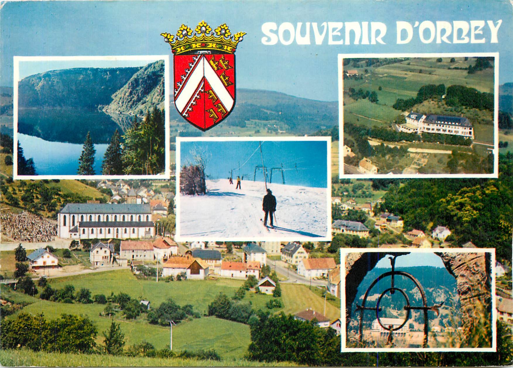 CPM Orbey (Haut Rhin) Lac Blanc Maison de Vacances Beau site vue generale