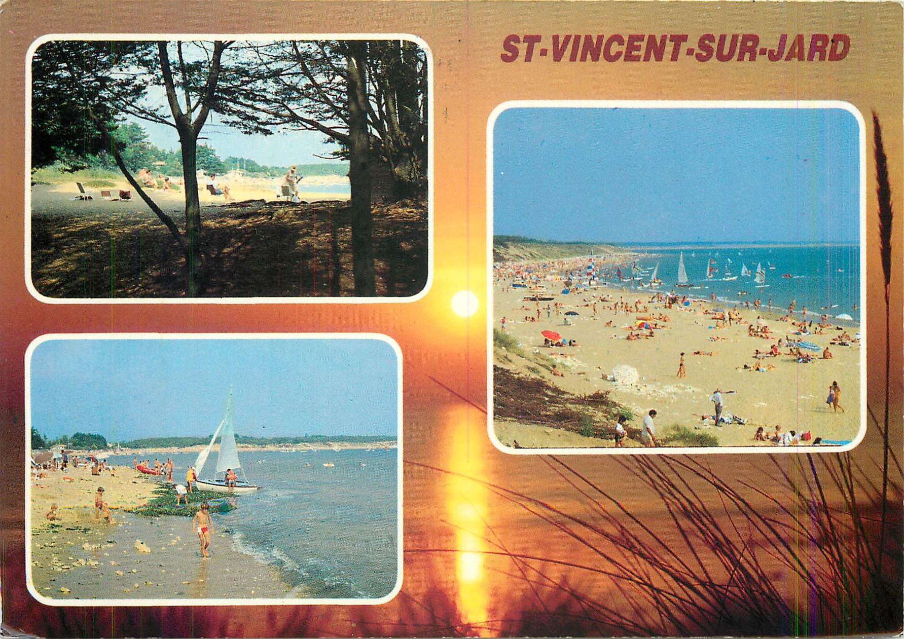CPM La Vendee Touristique Saint Vincent sur Jard les Plages