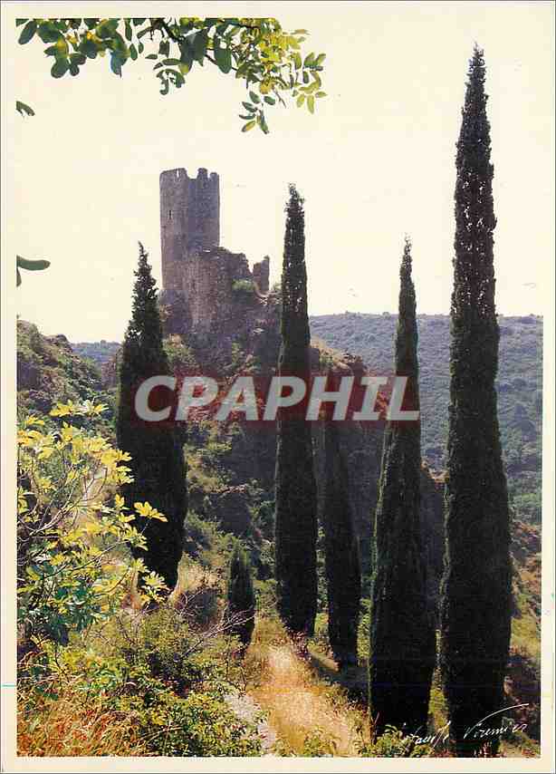 CPM Pays Cathare Chateaux de Lastours Quertinheux