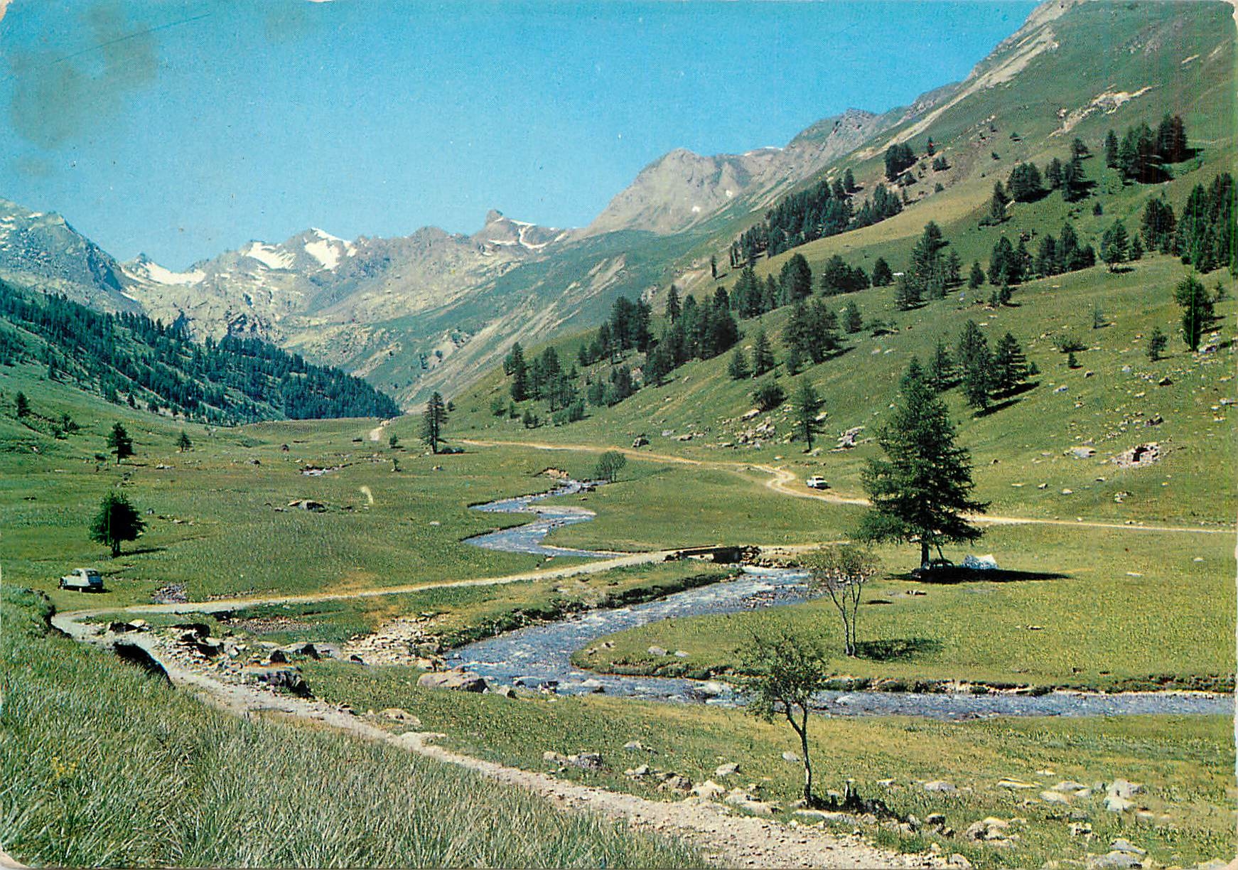 CPM Les Alpes Le Vallon du Lauzanier (Reserve Naturelle)