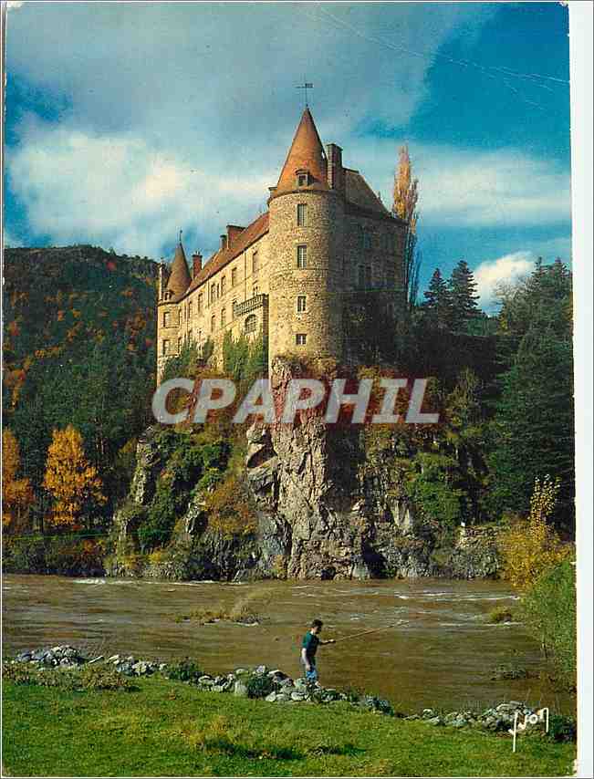 CPM Chateau de Lavoute Polignac et la Loire (Haute Loire)