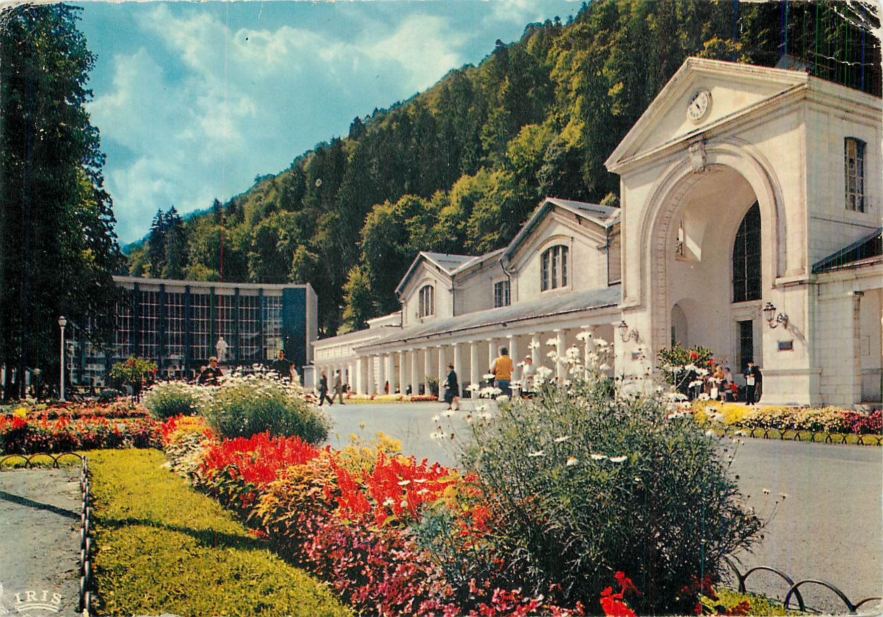 CPM Luchon (Haute Garonne) La Reine des Pyrenees l'Etablissement Thremal