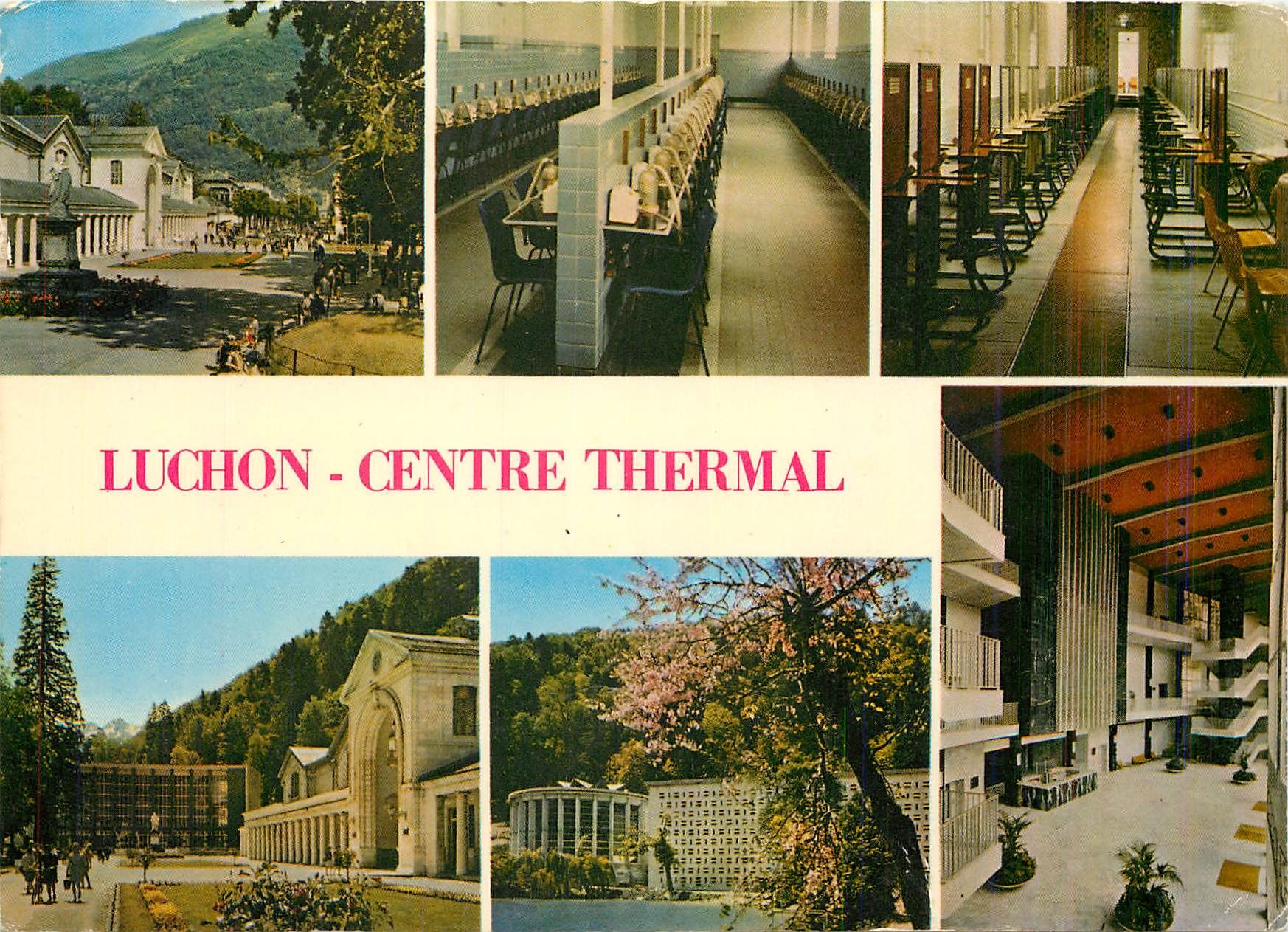 CPM Luchon La Reine des Pyrenees l'Etablissement thermal