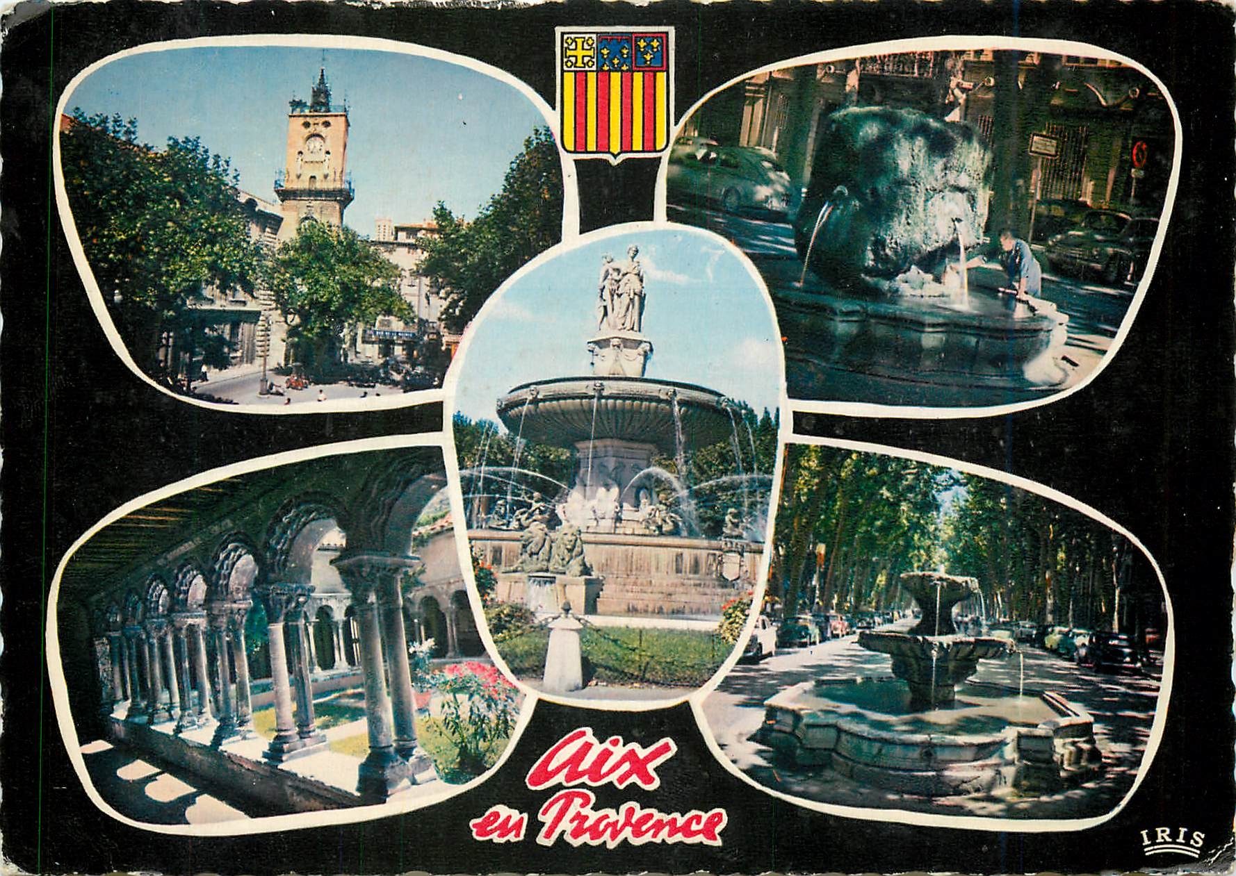 CPM  Aix en Provence Reflets de Provence