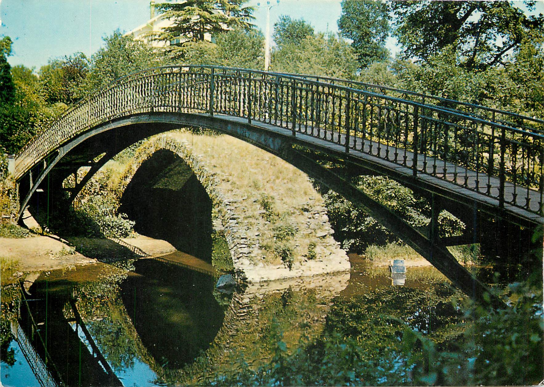 CPM Aixe sur Vienne (Haute Vienne) Le Pont romain sur l'Aixette
