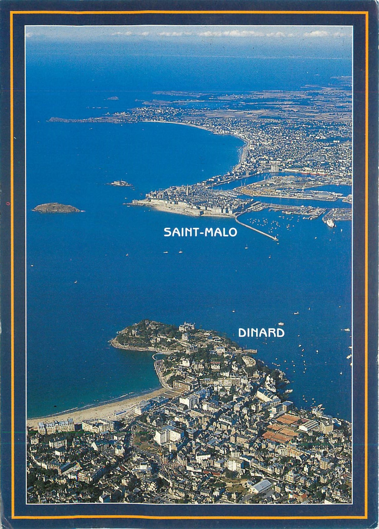 Saint-Malo — Dinard — Couleurs de Bretagne, éditeur Dinard, n° 1199