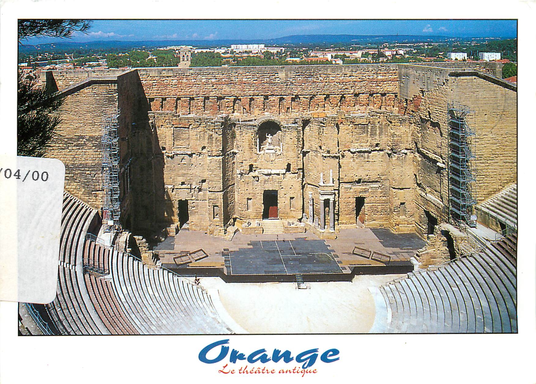 CPM Images de la Provence Orange Le Theatre antique