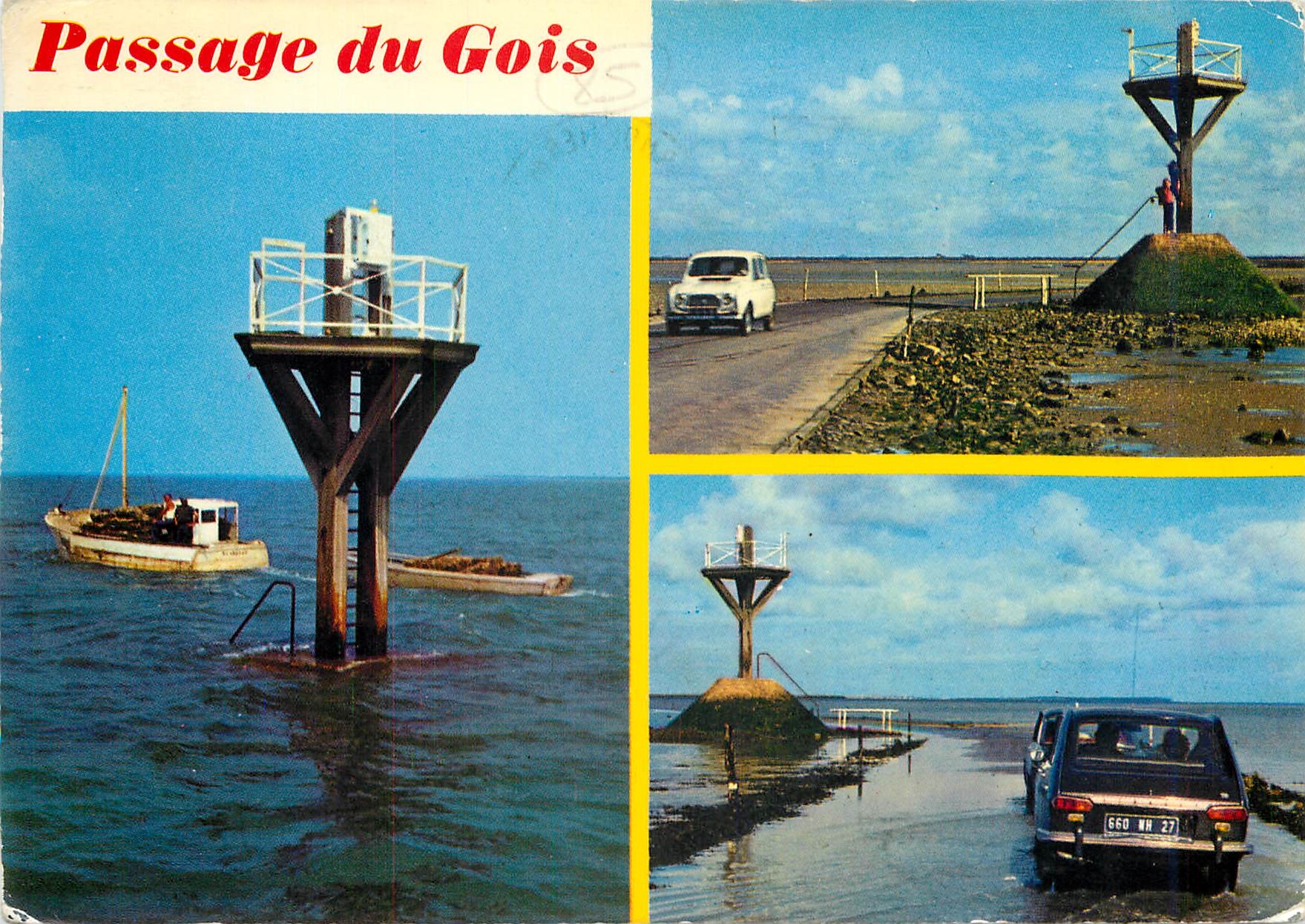 CPM Ile de Noirmoutier Le passage du Gois