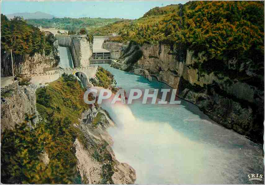 CPM Barrage de Genissiat (Ain) Le Saut de Ski