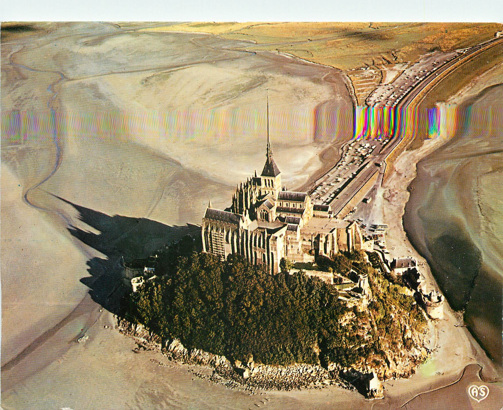 Le Mont Saint-Michel — vue aérienne — Artaud Frères, n° 209