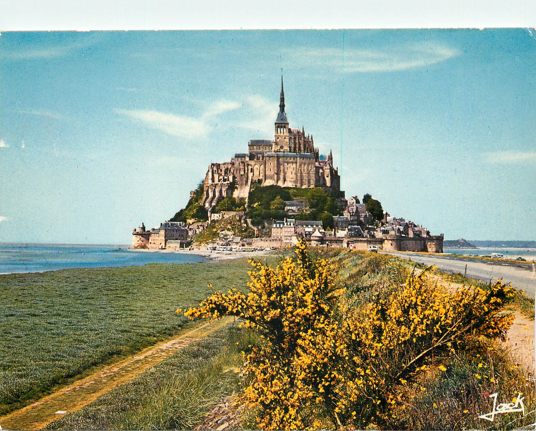 CPM Merveille de l'Occident vue generale du Mont Michel