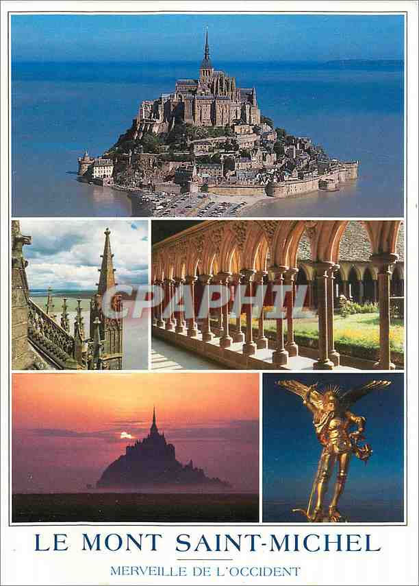 Le Mont Saint-Michel — Merveille de l'Occident — Éditions d'Art J. YOLANNE - Recto