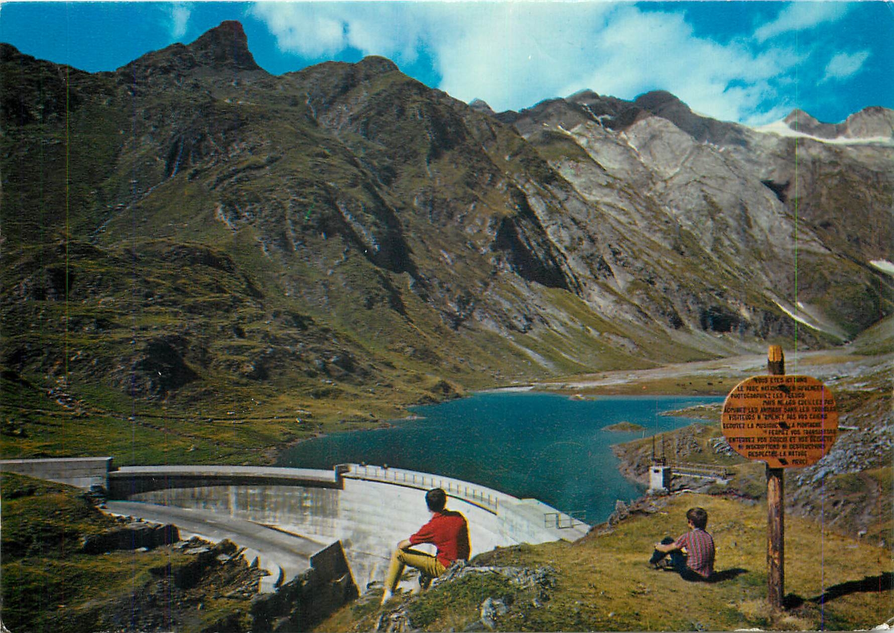 CPM Les Pyrenees env de Gavarnie le barrage d'Ossoue