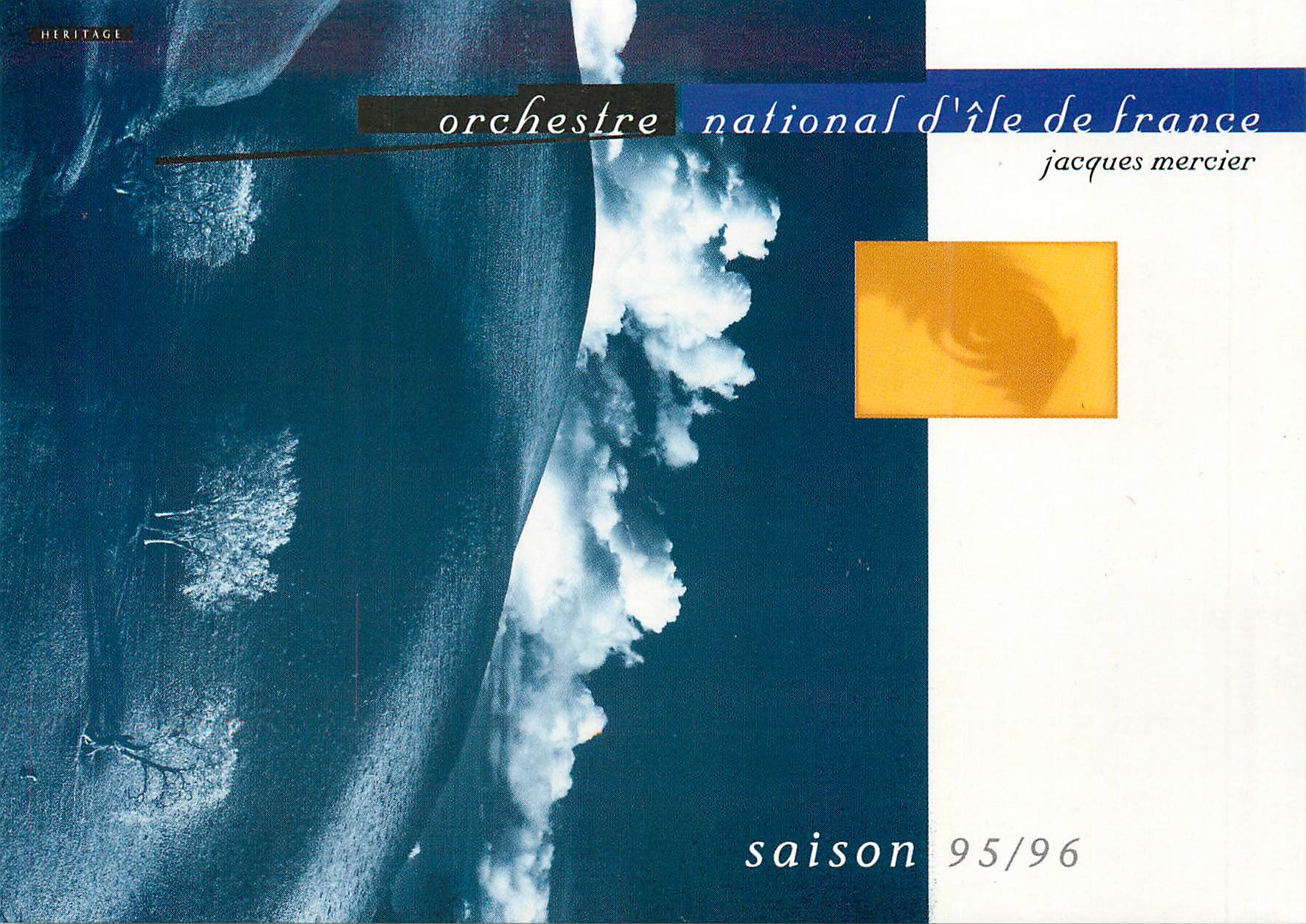 CPM Orchestre national d'ile de France Jacques Mercier