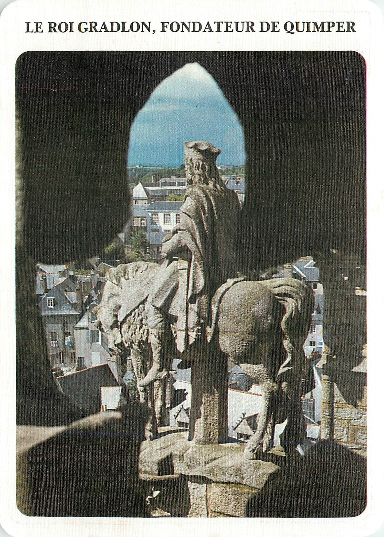 CPM Le roi Gradlon fondateur de Quimper