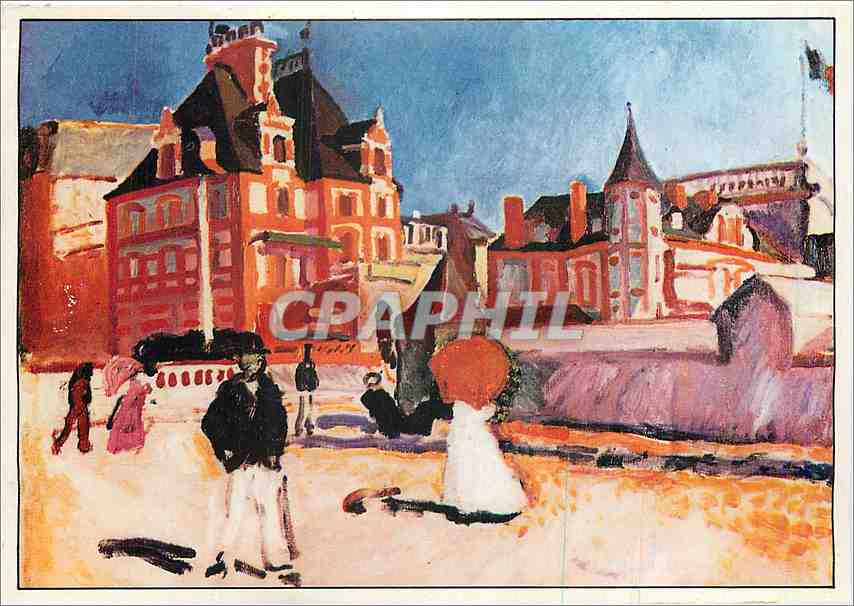 CPM Trouville Dufy Raoul Havre Forcalquier
