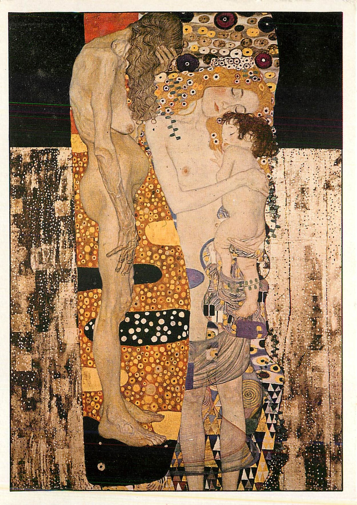 CPM Les trois Ages de la femme Gustav Klimt