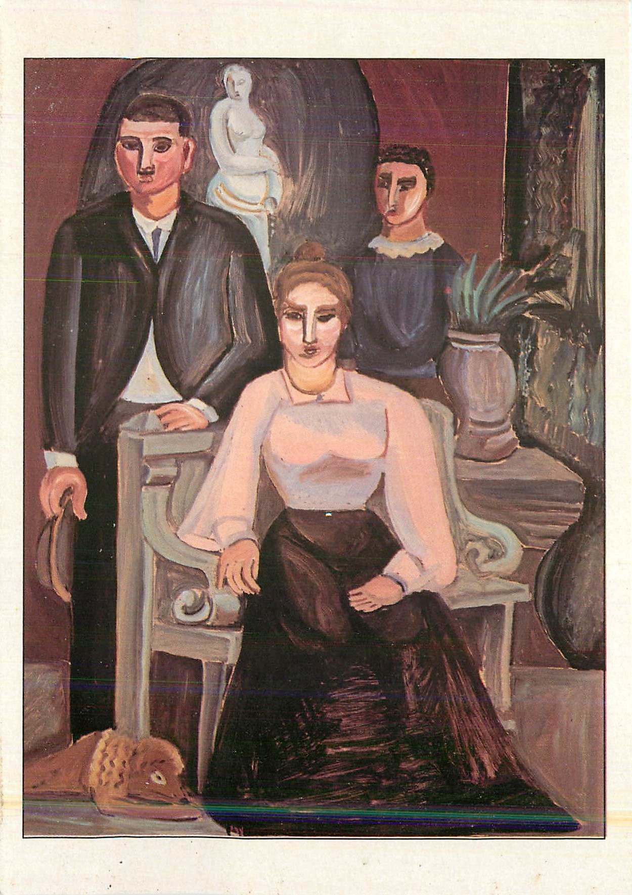 CPM La Famille  B Auberjonois