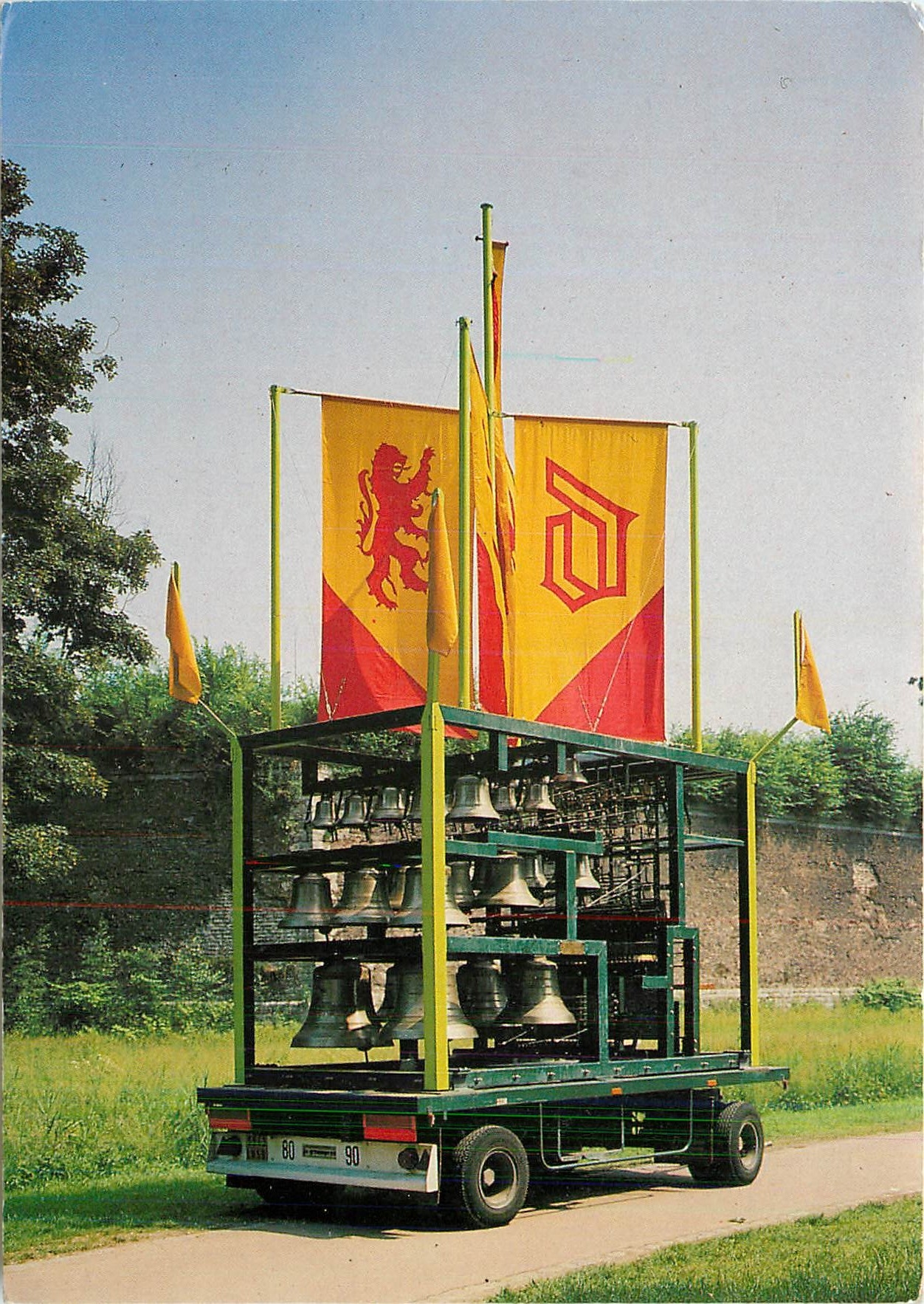 CPM Carillon Ambulant de Douai Nord Pas de Calais Fondeur de cloches