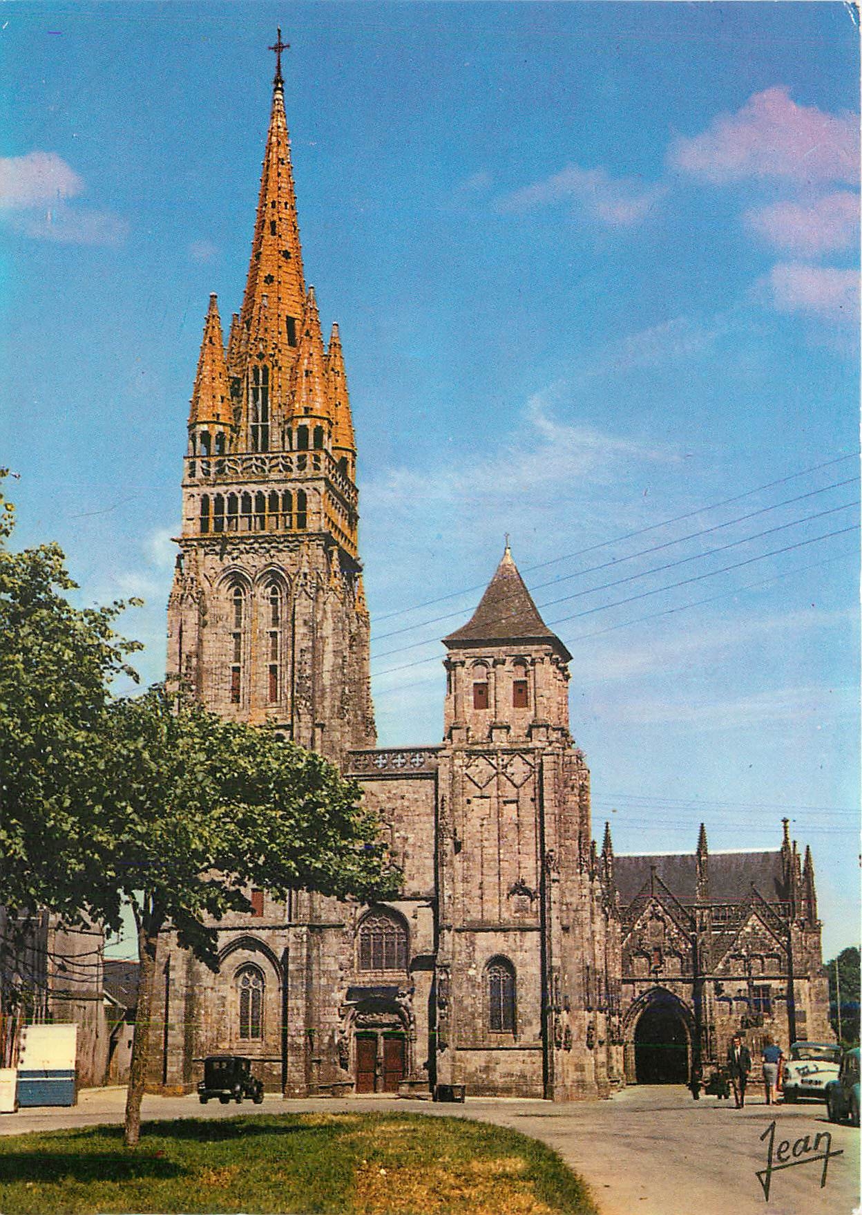 CPM La Bretagne Eglise N D de Falgoet du XVe s (Finistere)