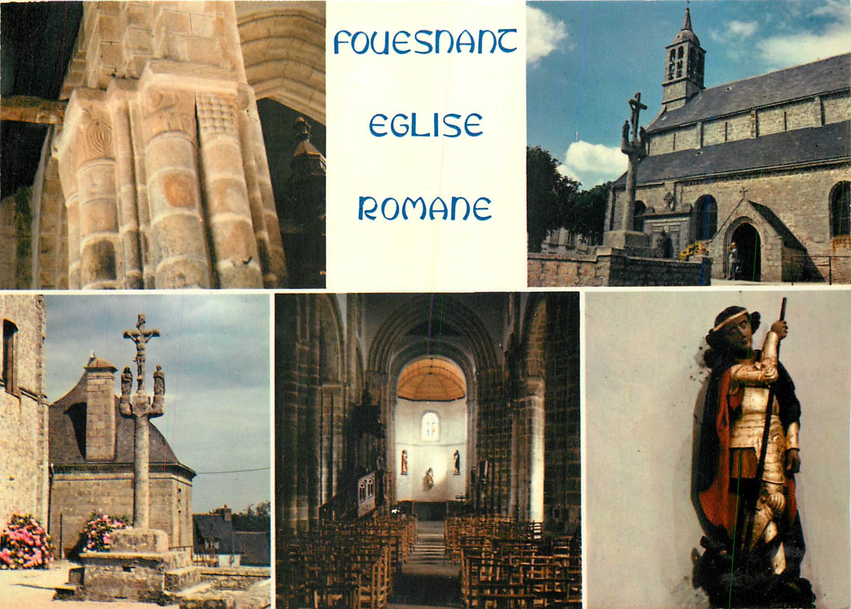 CPM Fouesnant Eglise Romane