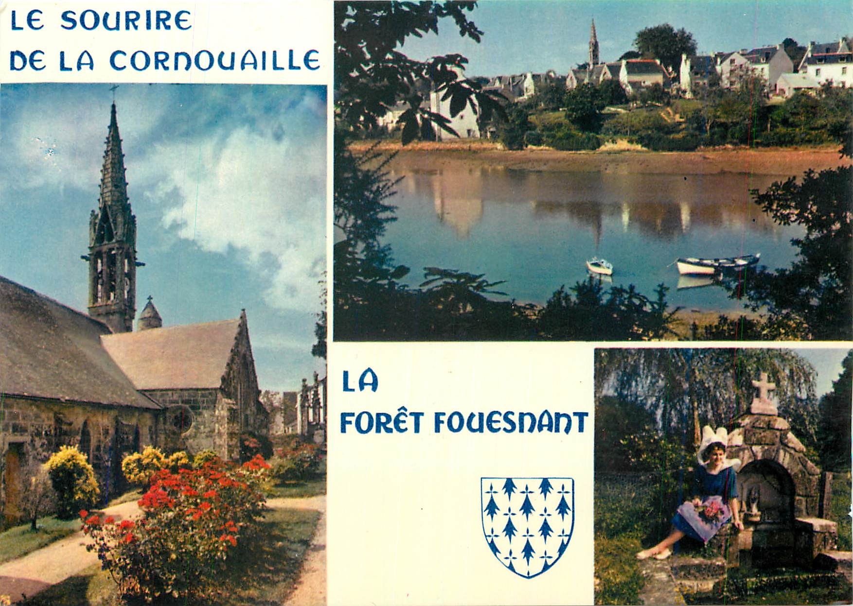 CPM La Sourire de la Cournaille la Foret Fouesnant